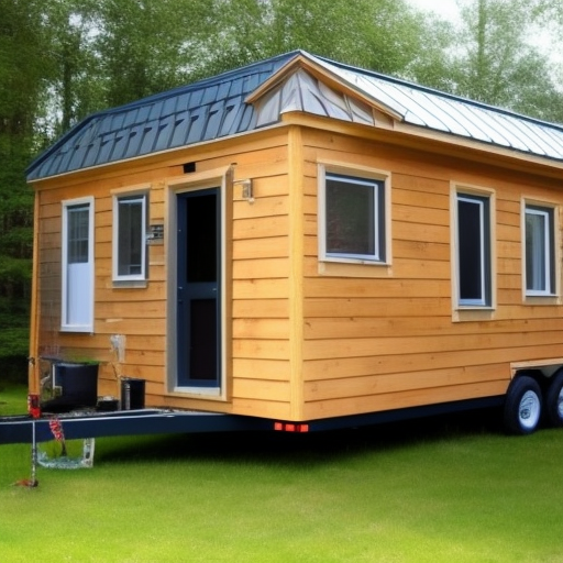 How many rooms can be in a tiny house?