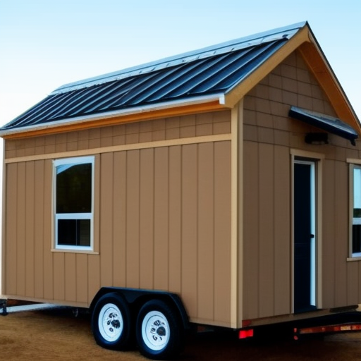 What is the average room size for a tiny house?