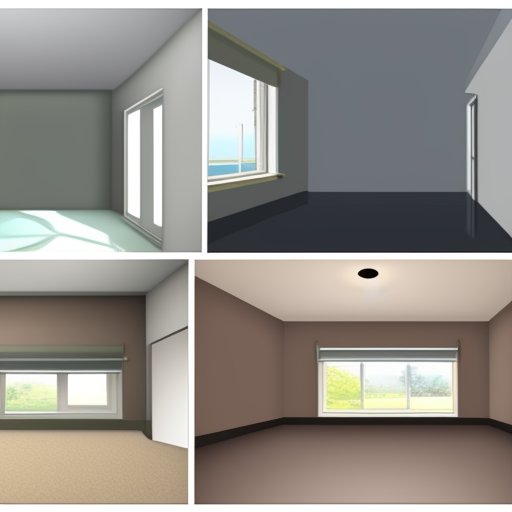 What colour floor makes a room look bigger?