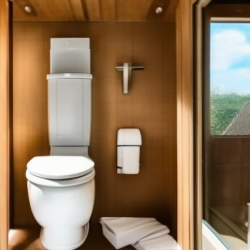 How does toilet work in tiny homes?