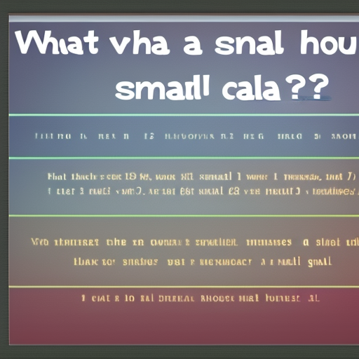 What is a small house called?