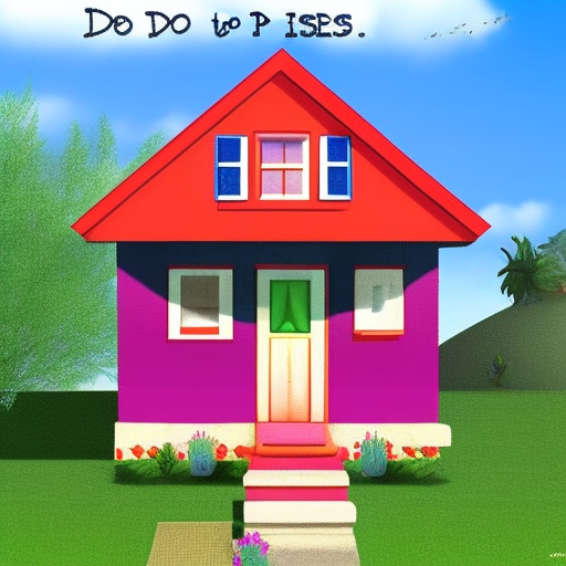 How do you dress the front of a small house?