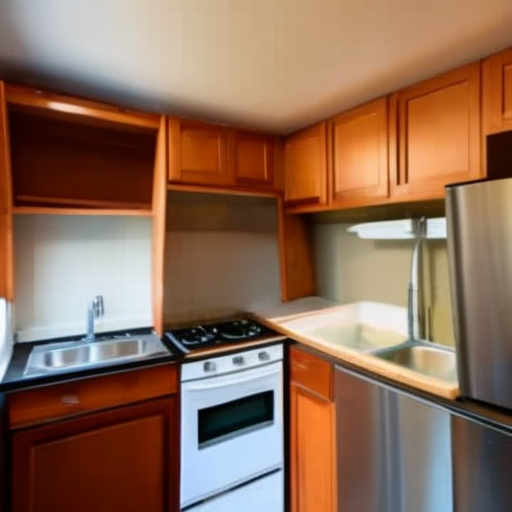 What size is a normal kitchen in a tiny house?