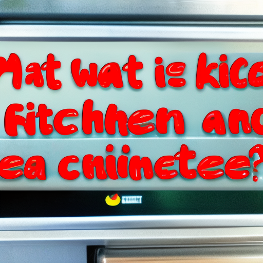 What is a kitchen without an oven called?