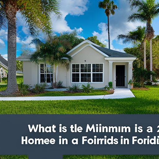 What Is The Minimum Size Of A Home In Florida?